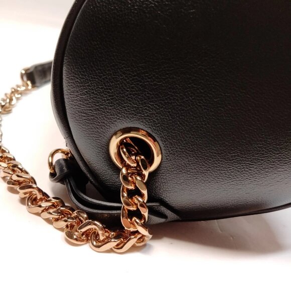 Authentic VERSACE Black Leather Shoulder Bag mon518-111125 - Picture 7 of 16